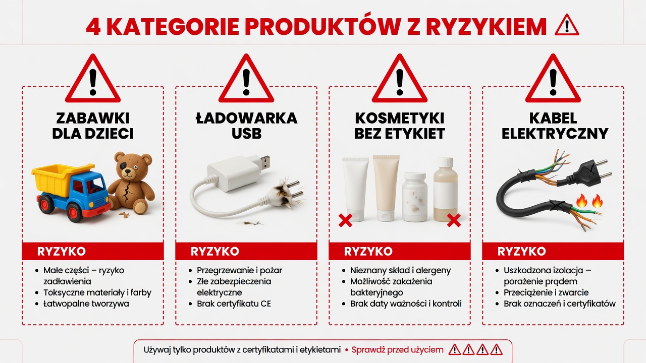 Które produkty z Temu mogą być naprawdę niebezpieczne